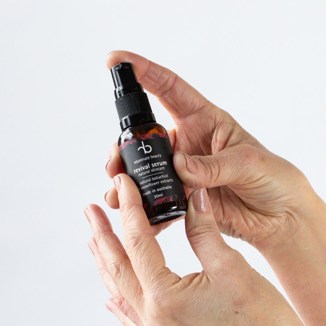 Skin Revival Serum -Bakuchiol & Snowflower Extract Single for mature skin
