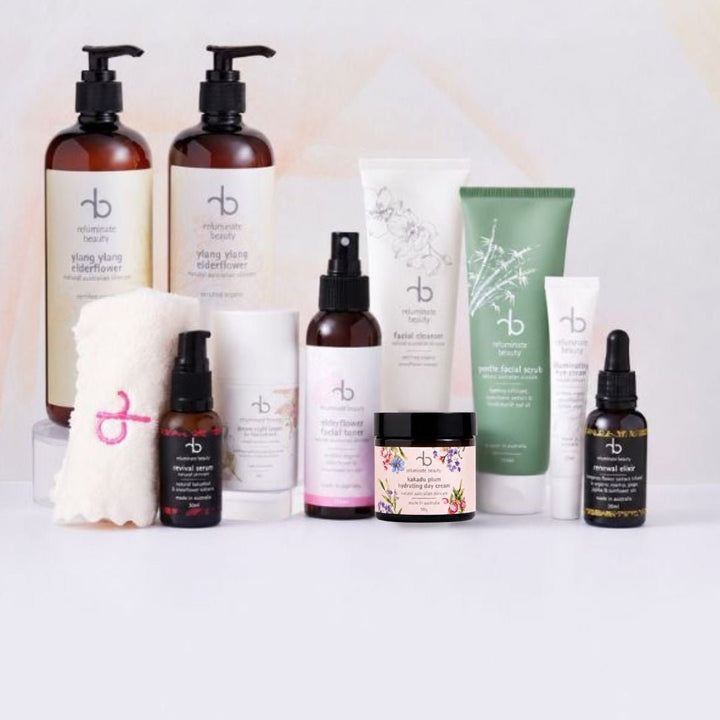 Radiant Ritual Skin and Hair Bundle Bundle for mature skin