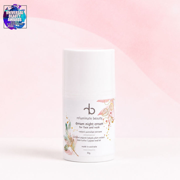 Kakadu Plum Dream Cream - Hydrating Face & Neck Moisturiser Single for mature skin
