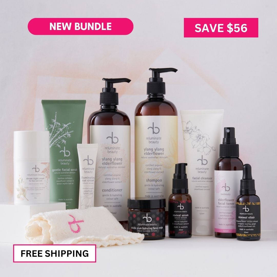 Radiant Ritual Skin and Hair Bundle Bundle for mature skin