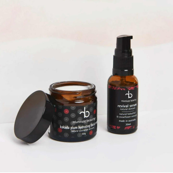 rawbeauty naturally Healthy Glow Facial Duo - Essentials for Glowing Skin