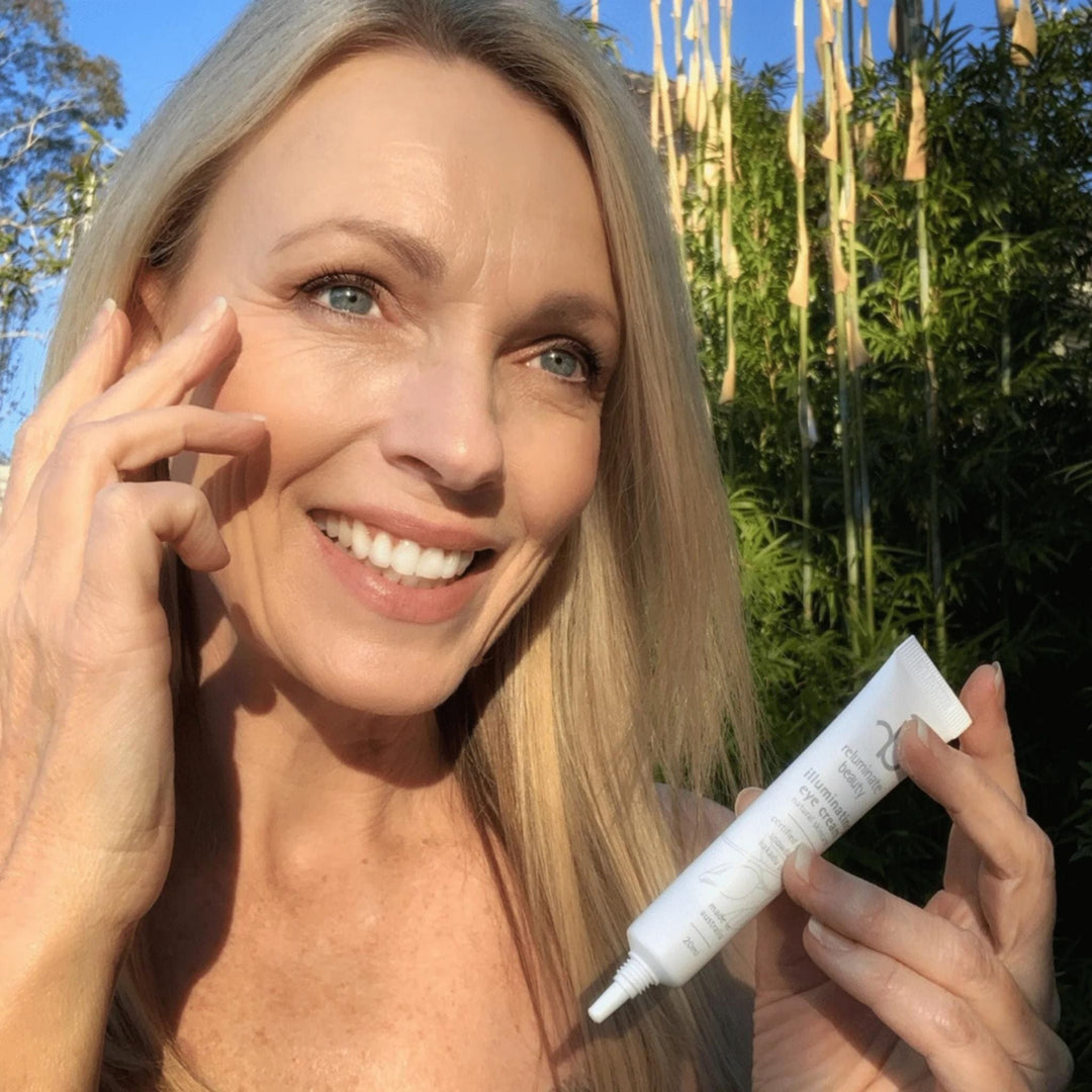 rawbeauty skincare Illuminating Eye Cream With Snowflower & Kakadu Plum extract