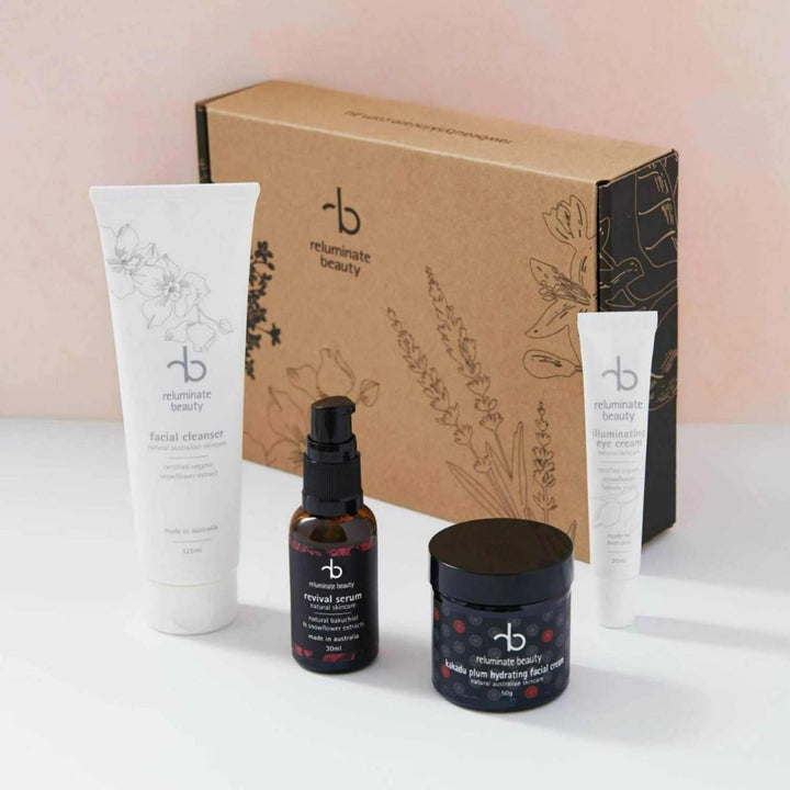 rawbeauty skincare Ultimate Face Skincare Bundle - 4 Essentials for Hydrated, Healthy & Glowing Facial Skin.