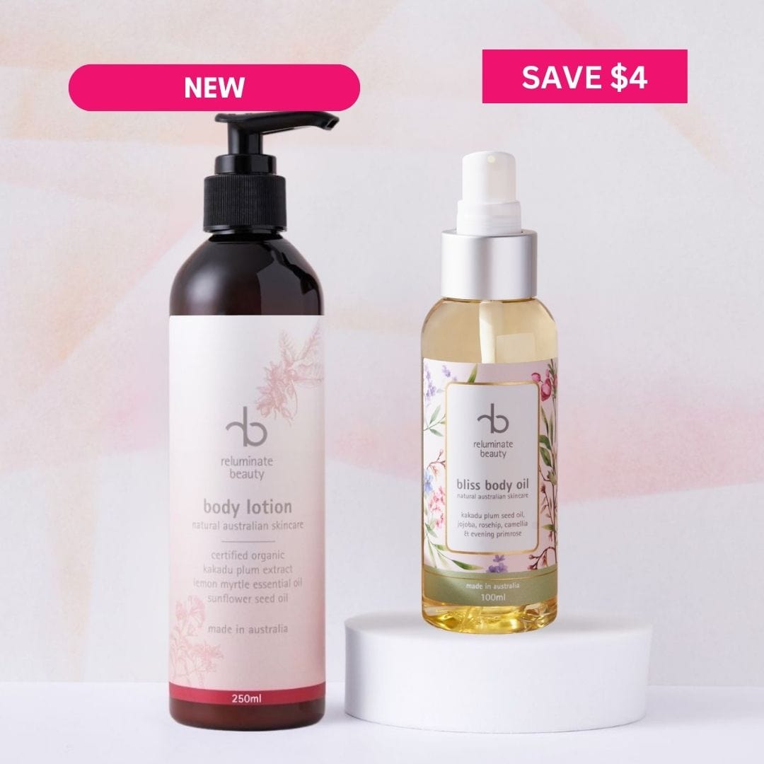 reluminate beauty Botanical Body Duo – Hydrate, Nourish, Restore