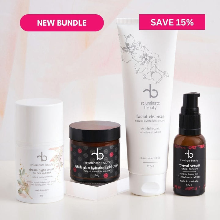 reluminate beauty Bundle Cleanse, Revive & Hydrate Bundle