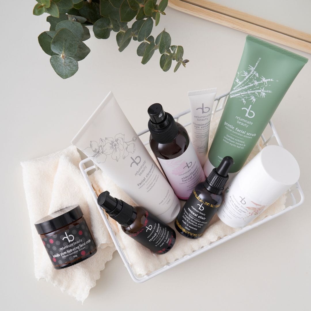 reluminate beauty Bundle Deluxe Day-to-Night Skincare -Hydrate, Nourish & Glow