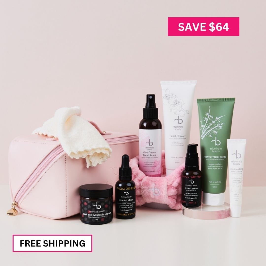 reluminate beauty Bundle Radiant Beauty Travel Set - Natural Skincare Essentials