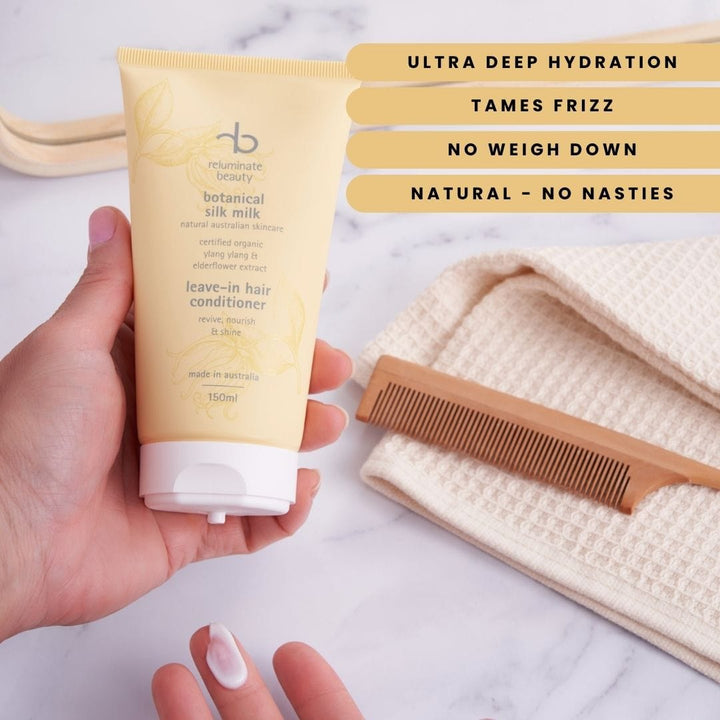 reluminate beauty Bundle Silk & Shine Haircare Trio - Hydrate, Nourish & Protect
