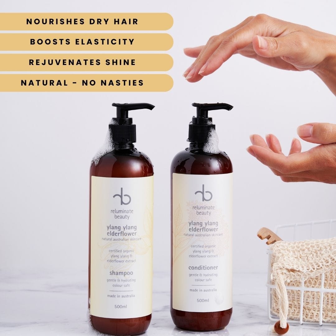 reluminate beauty Bundle Silk & Shine Haircare Trio - Hydrate, Nourish & Protect
