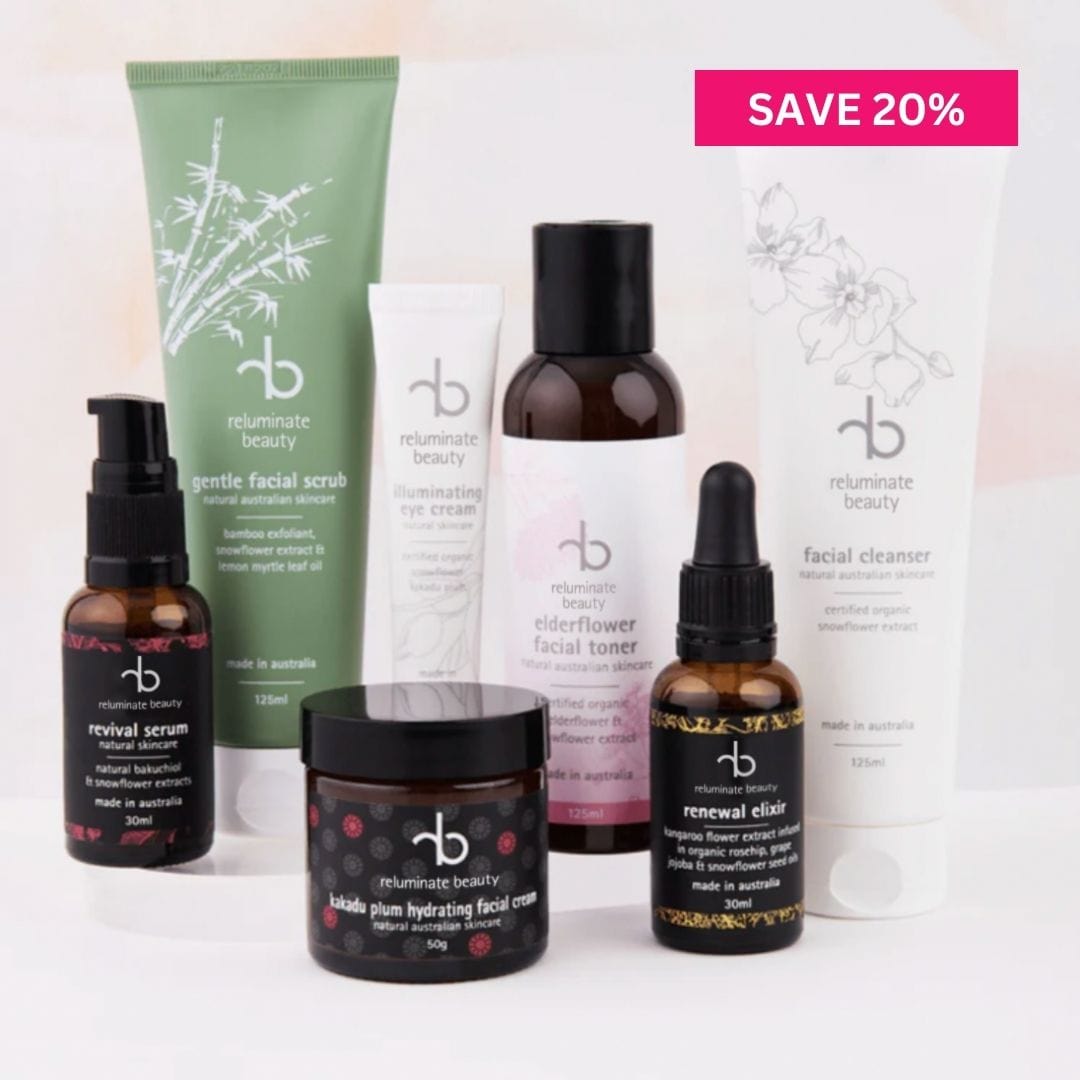 reluminate beauty Bundle The Luxe 8 Piece Skincare Bundle - Nourish & Rejuvenate