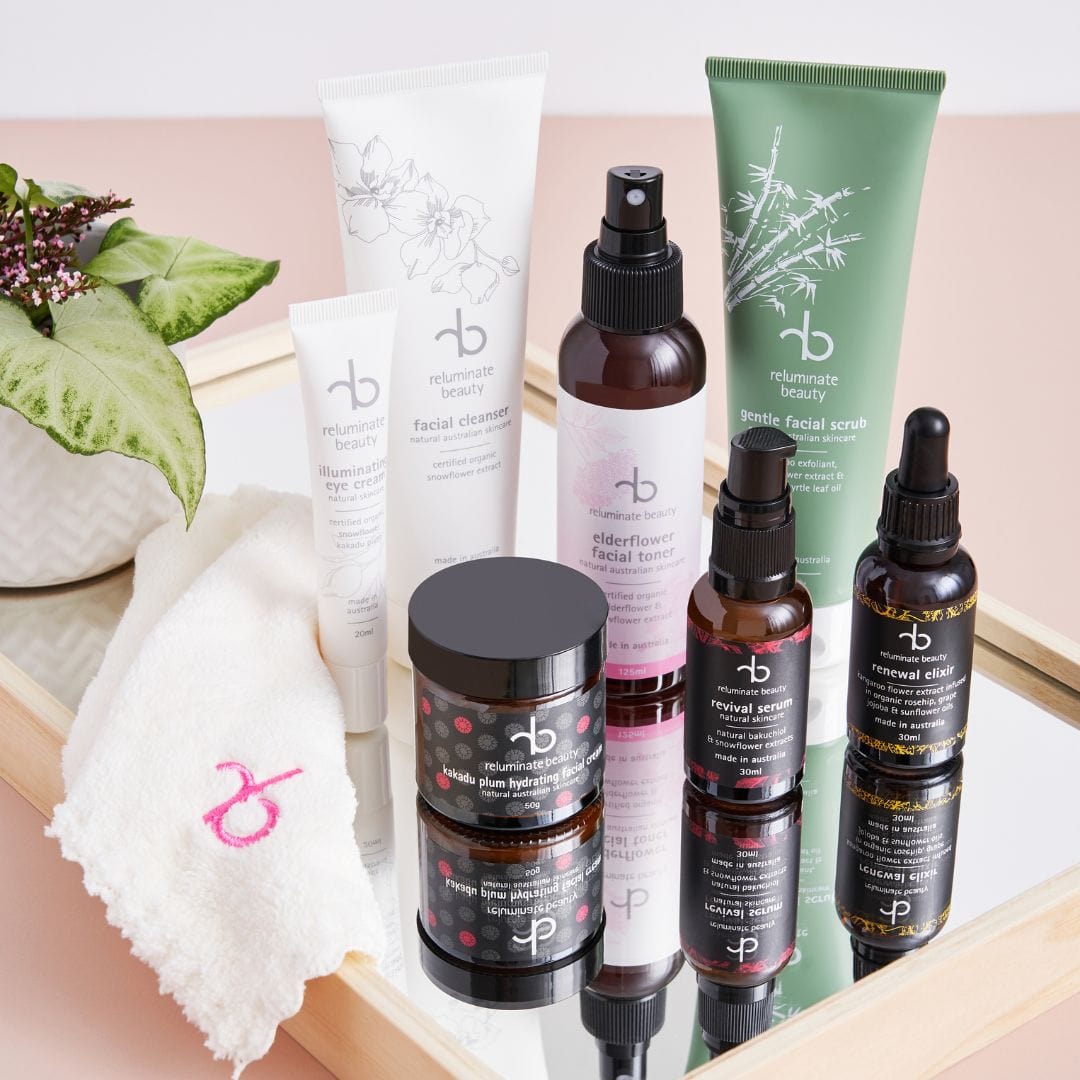 reluminate beauty Bundle The Luxe 8 Piece Skincare Bundle - Nourish & Rejuvenate