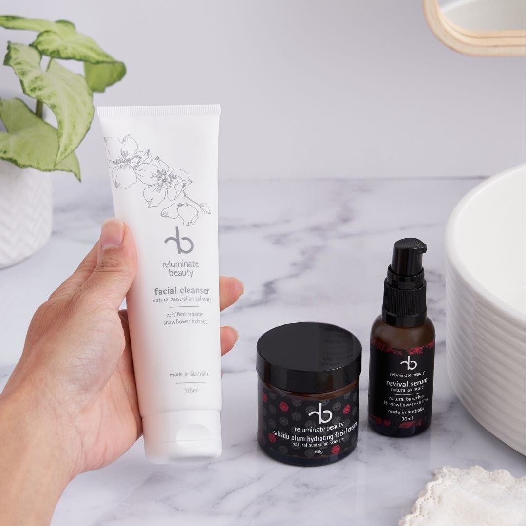 reluminate beauty Cleanse, Hydrate & Illuminate – Daily Skincare Ritual