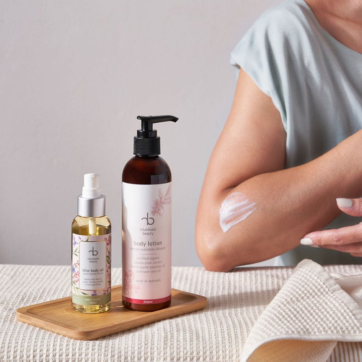 reluminate beauty Duo Botanical Body Duo – Hydrate, Nourish, Restore