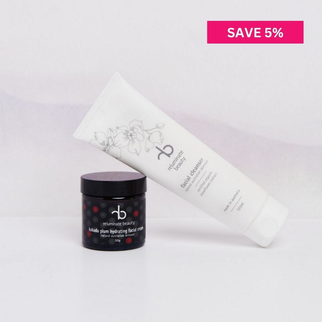 reluminate beauty Duo Daily Hydrating Facial Duo - Cleanse & Hydrate For Radiant Skin