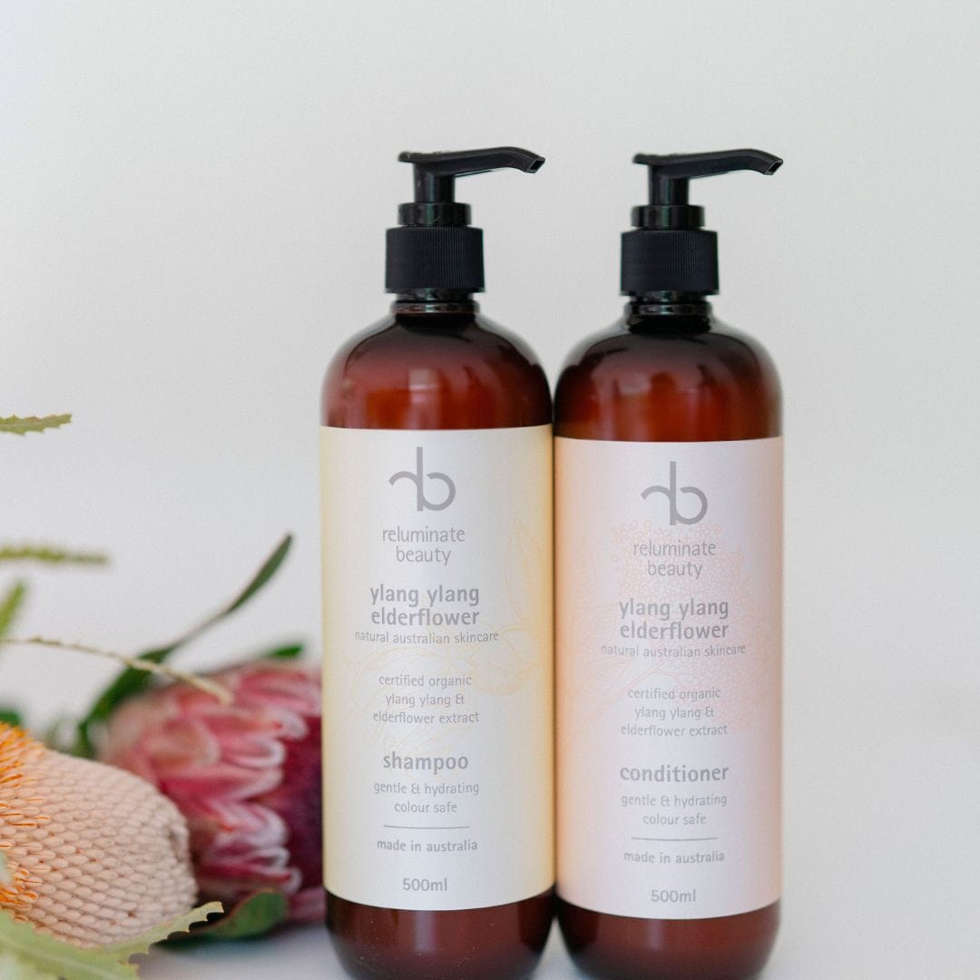 reluminate beauty Duo Hair Duo - Award-Winning Natural Shampoo & Conditioner Set