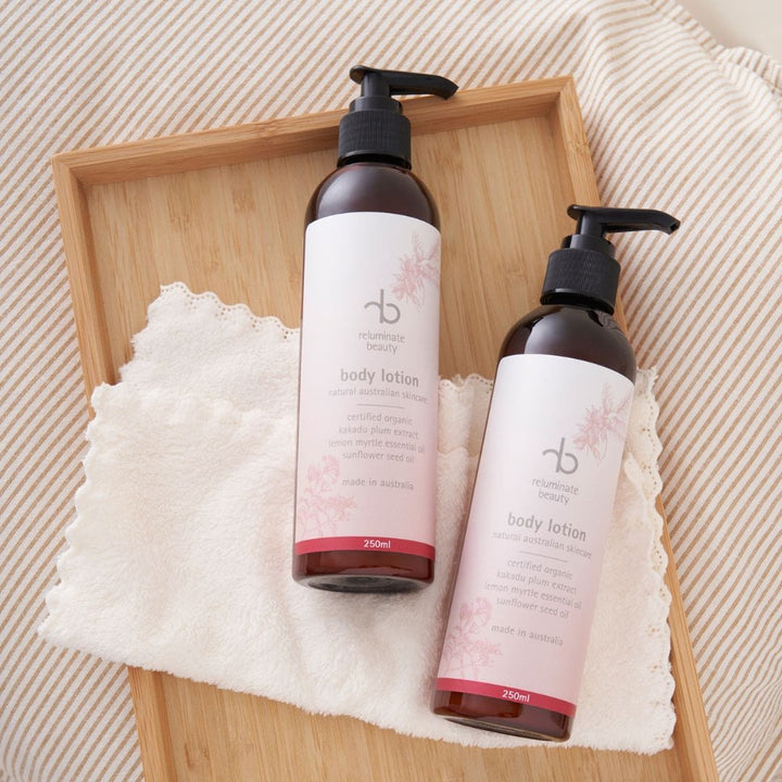 reluminate beauty Duo Kakadu Plum Body Lotion Duo - Body care ritual for soft, luminous skin