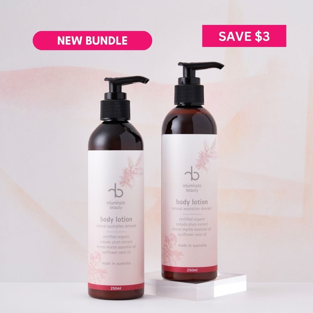 reluminate beauty Duo Kakadu Plum Body Lotion Duo - Body care ritual for soft, luminous skin