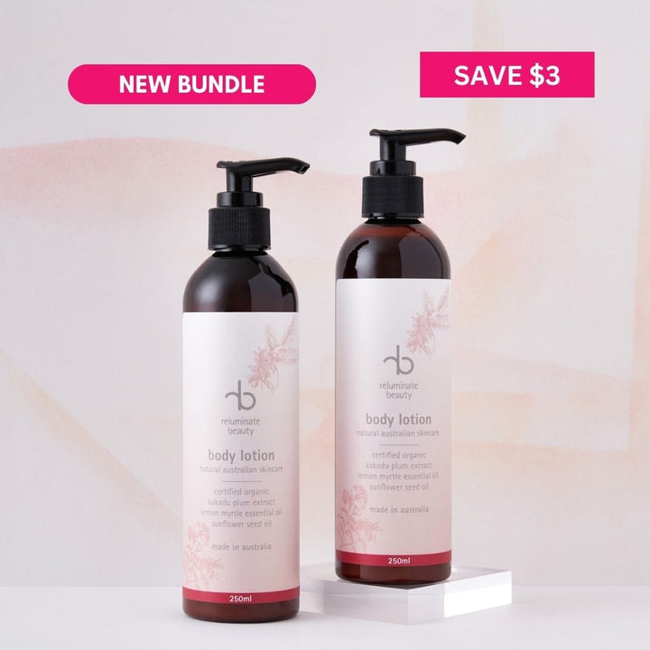 reluminate beauty Duo Kakadu Plum Body Lotion Duo - Body care ritual for soft, luminous skin