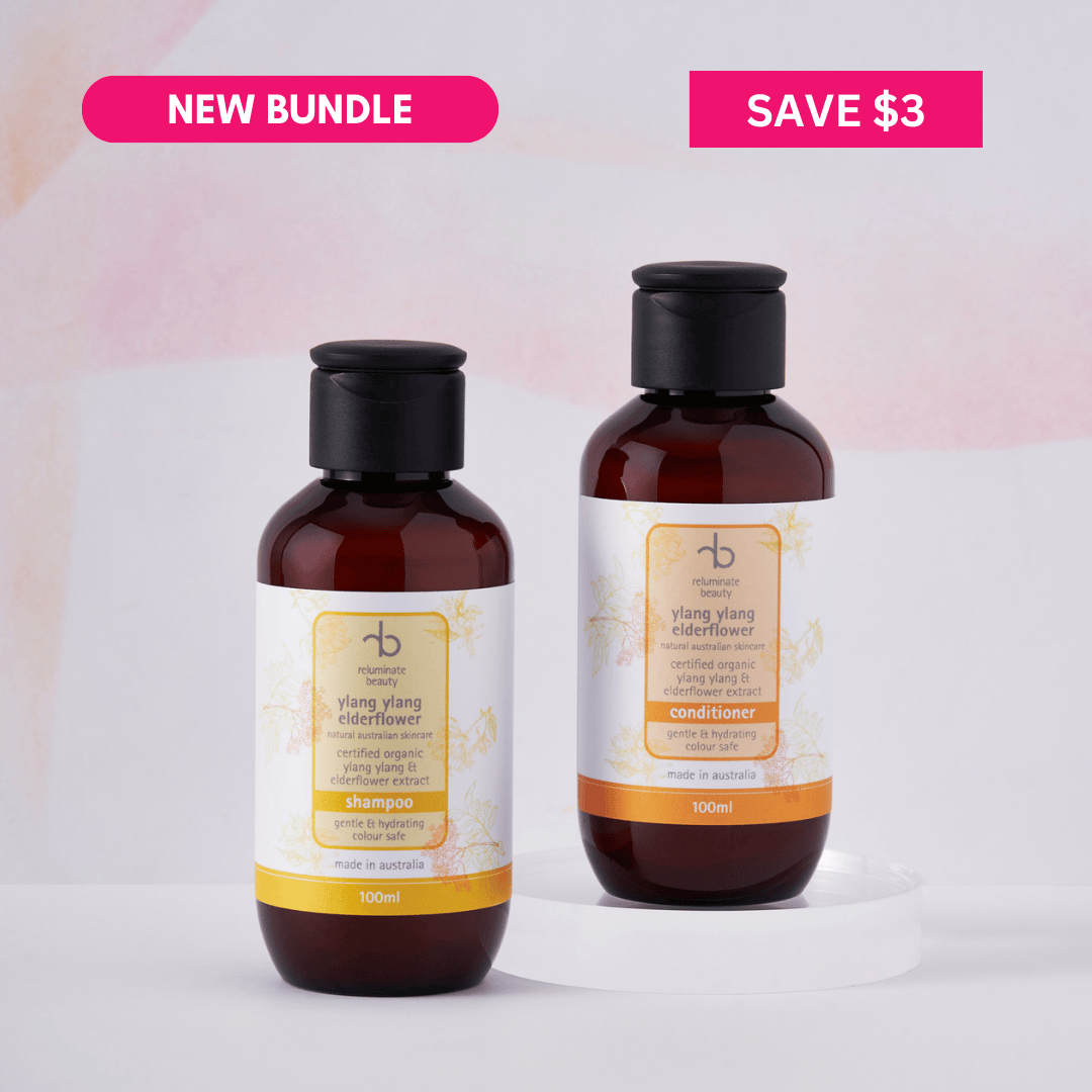 reluminate beauty Duo Natural Hydrating Shampoo and Conditioner Duo for Maturing Hair 100ml