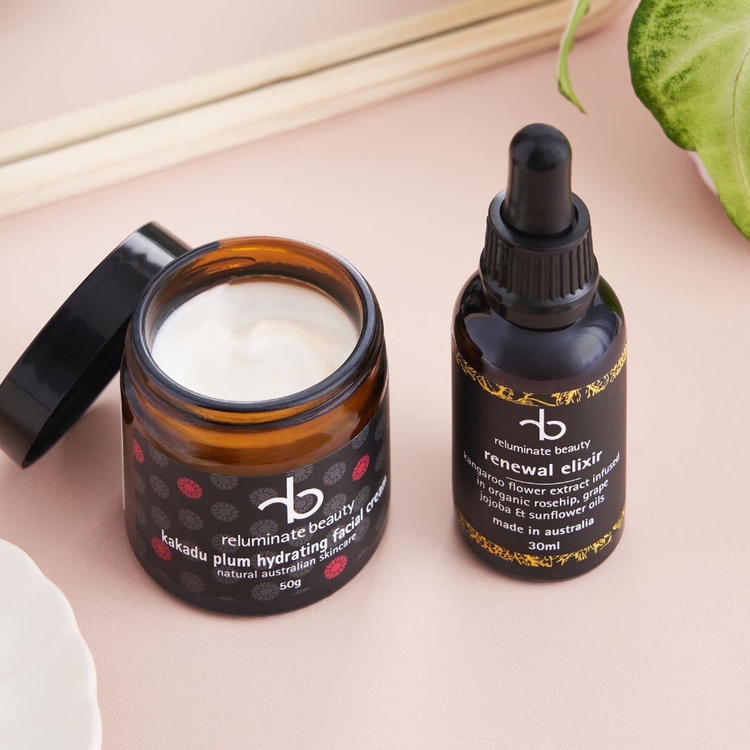 reluminate beauty Duo Renew & Illuminate Facial Duo - Hydrate & Nourish