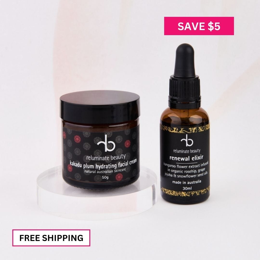 reluminate beauty Duo Renew & Illuminate Facial Duo -Hydrate, Nourish & Glow
