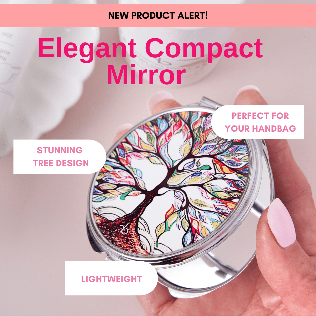 reluminate beauty mirrror Elegant Compact Mirror for Your Handbag