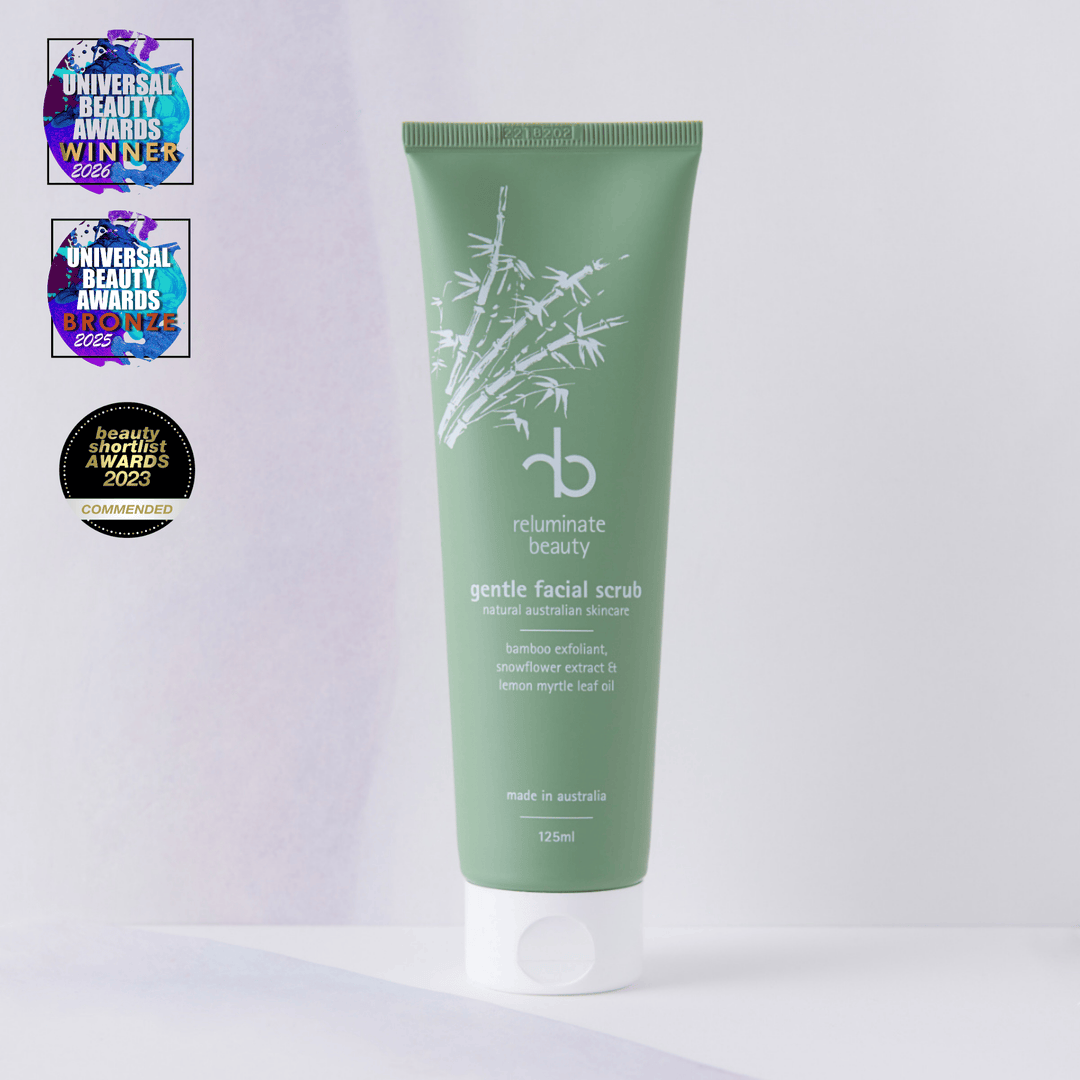 reluminate beauty Single Gentle Facial Scrub -Smooth & Refresh Mature, Dull Skin