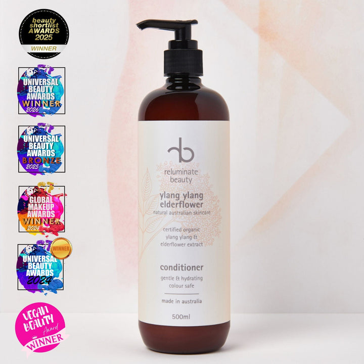 reluminate beauty Single Gentle Natural Conditioner - Hydrating Care for Maturing Hair