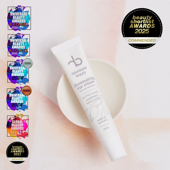 reluminate beauty Single Illuminating Eye Cream -Snowflower & Kakadu Plum Extract