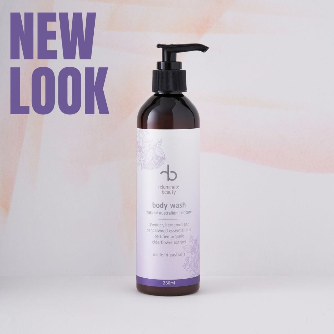 reluminate beauty Single Natural Body Wash - Lavender Bergamot & Sandalwood Hydration