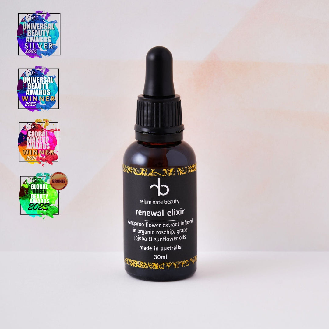 reluminate beauty Single Renewal Elixir Facial Oil -Kangaroo Flower Infused Care
