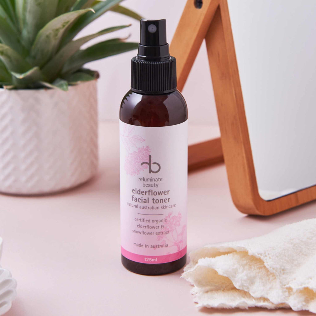 reluminate beauty Elderflower Facial Toner Mist {refreshing & hydrating}